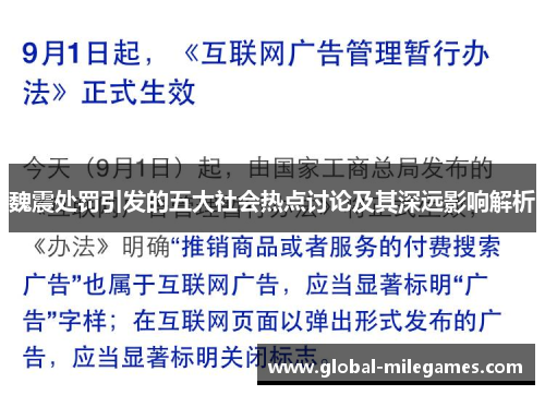 魏震处罚引发的五大社会热点讨论及其深远影响解析